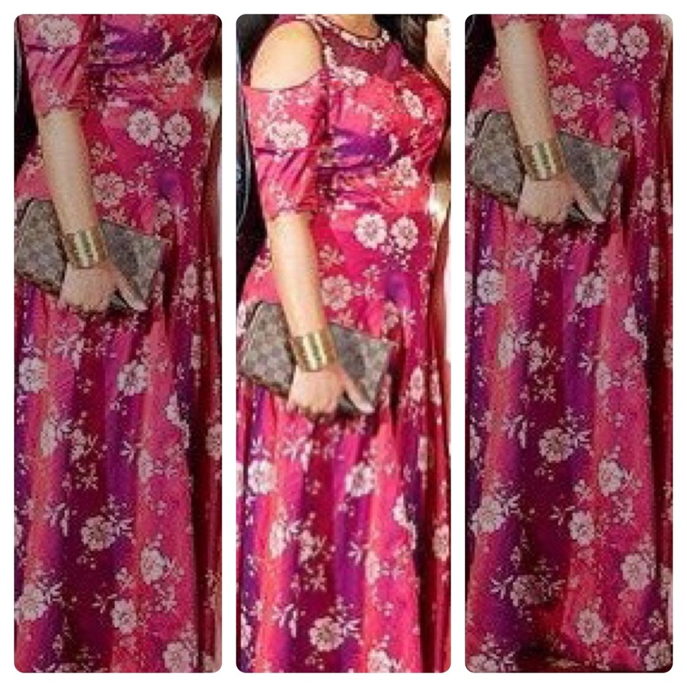 Beautiful Red -Burgundy gown